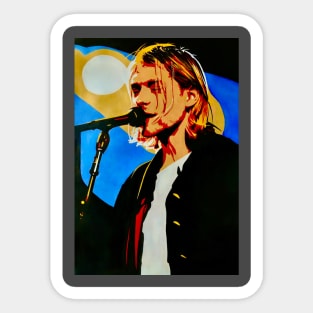 Kurt Cobain Sticker